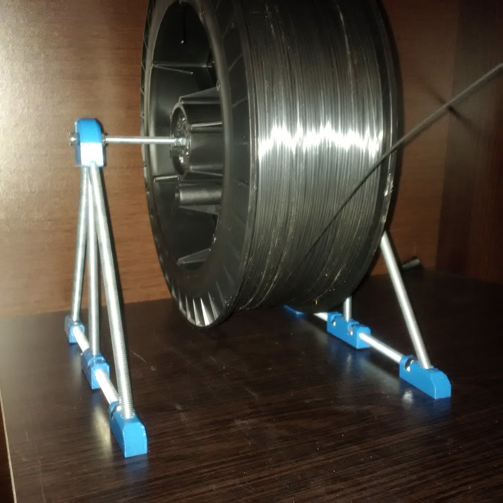 Threaded Rod Spool Holder for 300mm reel of  2kg filament