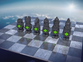 Bot Chess Set Black #Chess