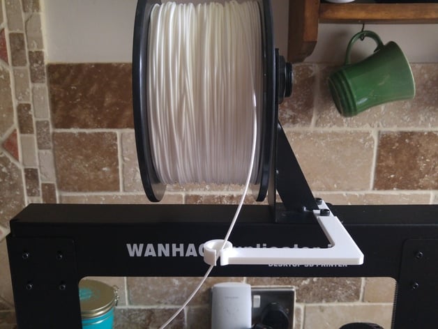 Wanhao I3 Filament Guide For Top Spool Holder