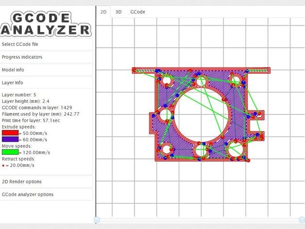 GCode Analyzer/Visualizer