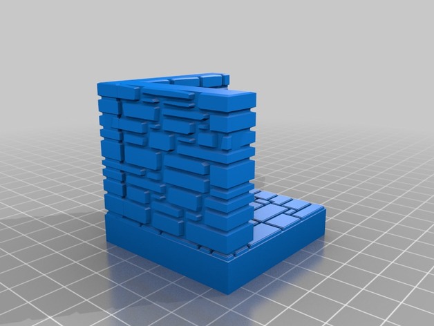 OpenForge Stone Brick Wall Corner