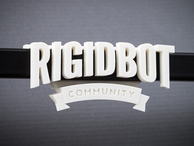 Rigbot Community Printer Badge.