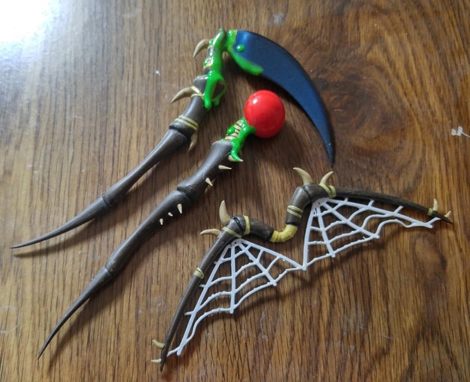 Noxious Scythe, Staff, and Bow (Runescape)