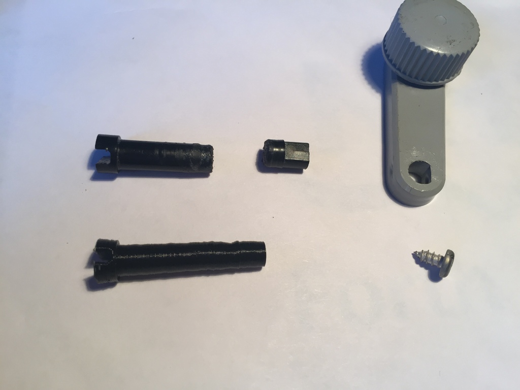 Replacement winder pin for Restem 35mm film bulk loader