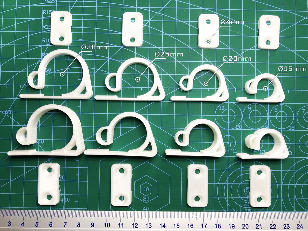 Cable Holder/Clip Different sizes