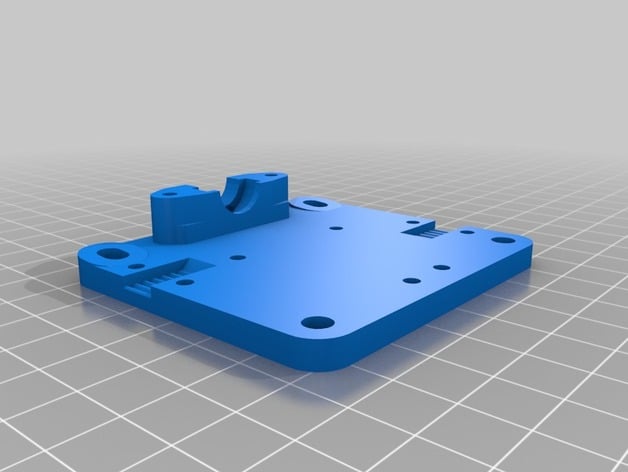 D-Bot - Embedded E3D Mount + Larger Nut space