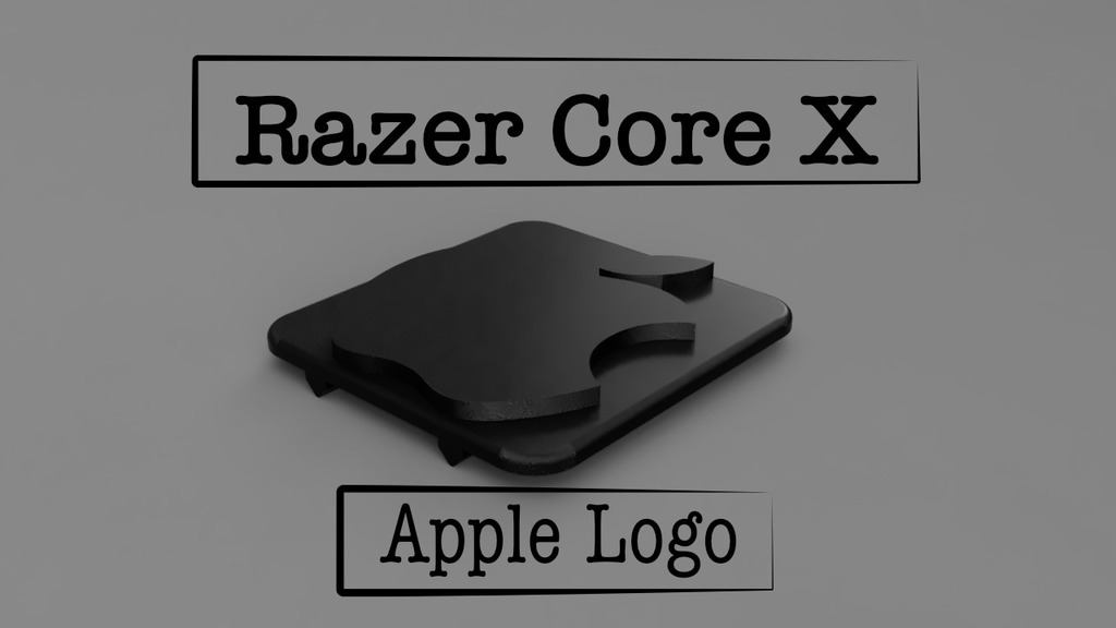Apple Logo for Razer Core X