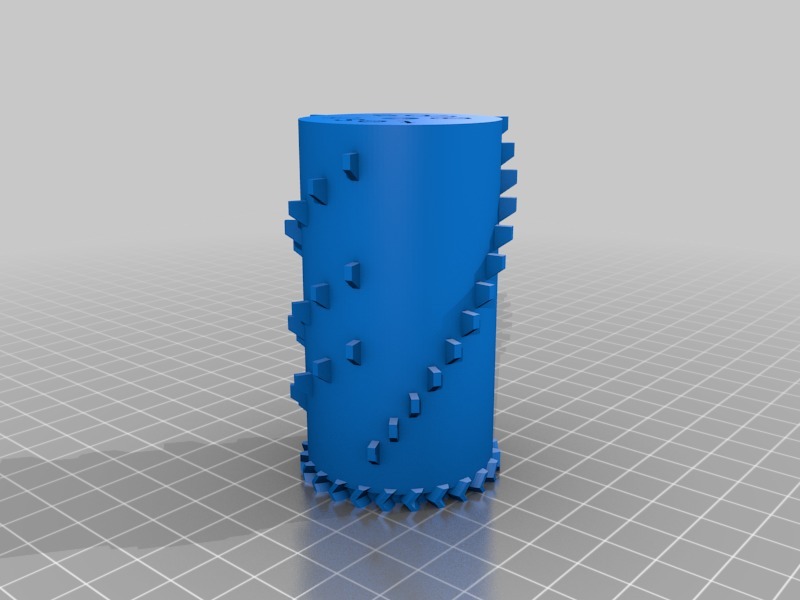 Parametric Music Box cylinder only
