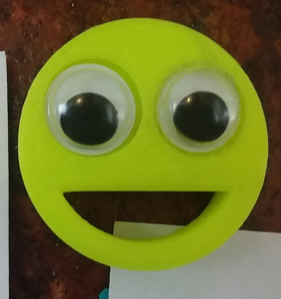 Emoji Magnet - Googly Eye Smile