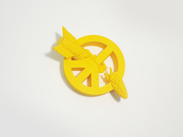 Celebration Sculpture for International Day for the Total Elimination of Nuclear Weapons (inspired by ICAN Logo)