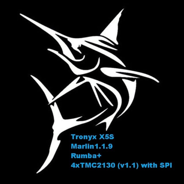 Marlin-1.1.9 RUMBA+, TMC2130 SPI Tronxy X5S