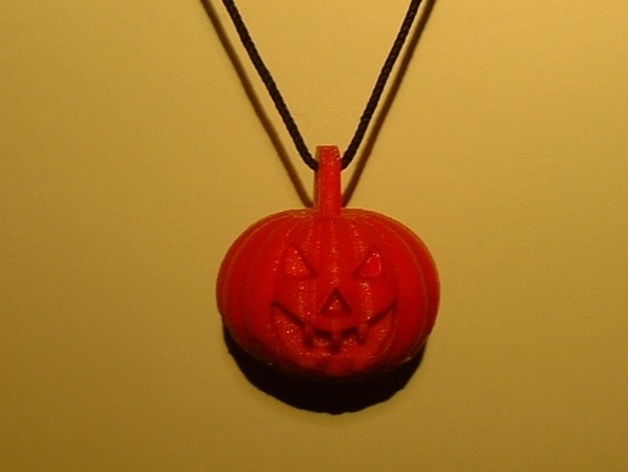 Pumpkin Halloween Pendant