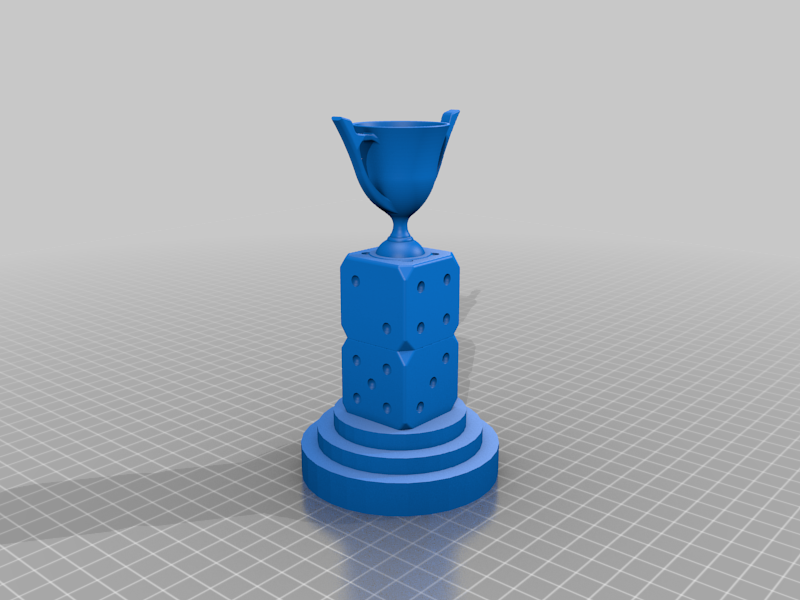 Casino Trophy (Dice)