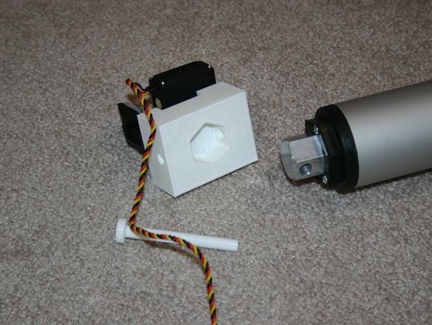 Connector for Weed Picking Robot Arm