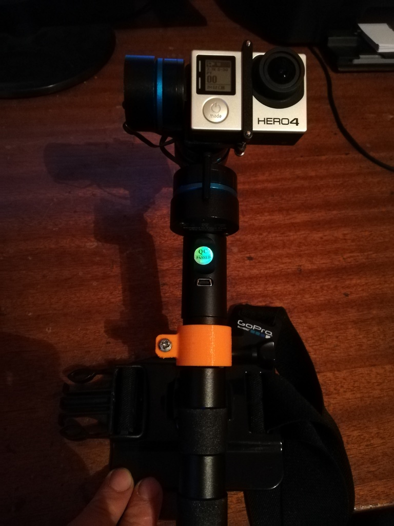 Feiyu G3 GoPro ChestPlate adapter mount