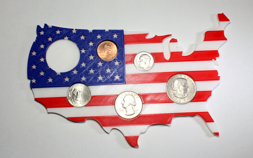 USA Coin Map