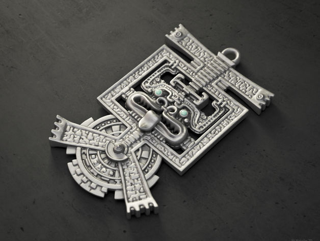 Aztec pendant
