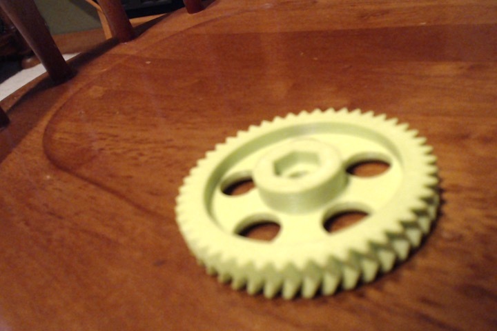 Lulzbot Mini tool head gears