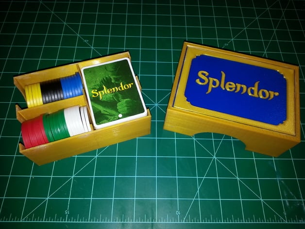 Splendor Game Organizer Two Color Print