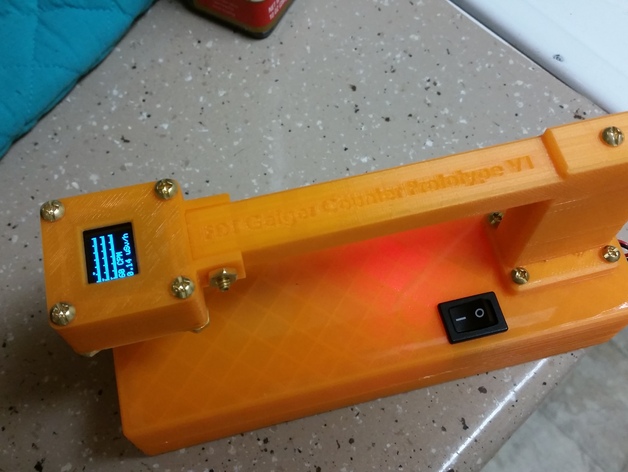 3D Printed Geiger Counter
