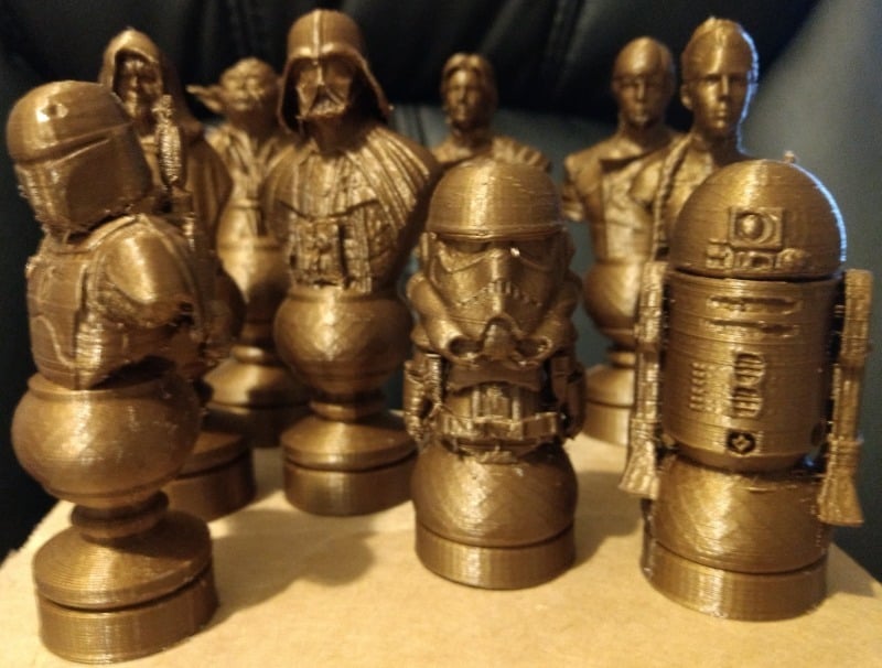 Star Wars Chess Set Revised