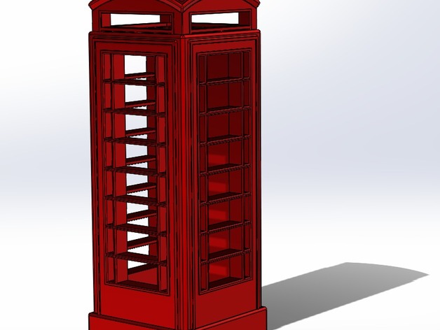 British K6 Telephone Box