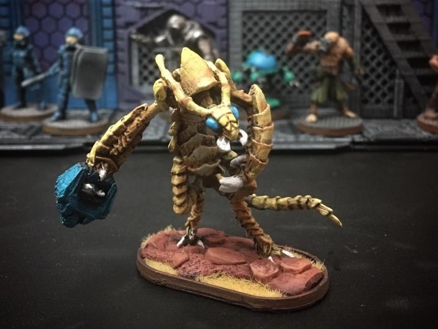 Insectoid Alien Conversion Kit (28mm/Heroic scale)