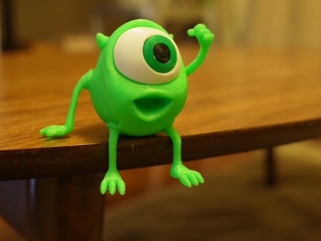 Mike Wazowski ringstand (From Disney Pixar's Monsters Inc.)