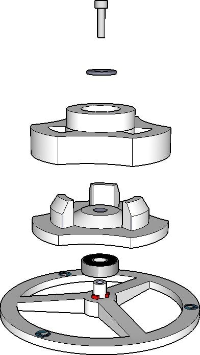 Filament Spool Holder BI Edition