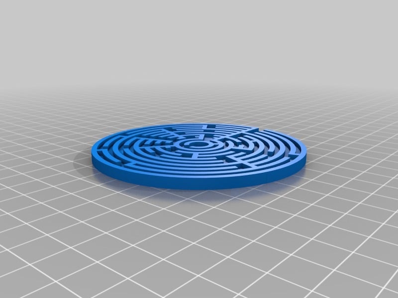 My Customized Maze circle generator 6