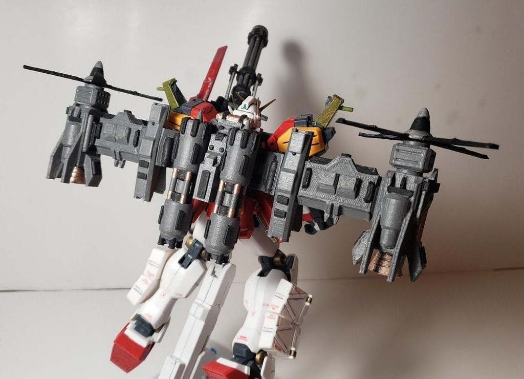 Gundam 1/100 MG Heavy Arms Damselfly