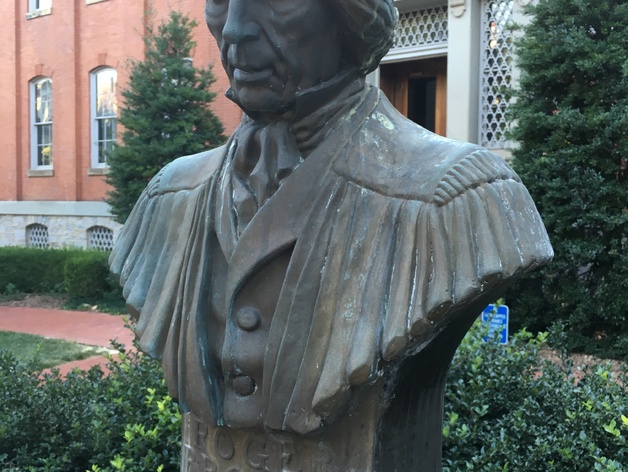 Roger B. Taney Bust - Frederick, Maryland