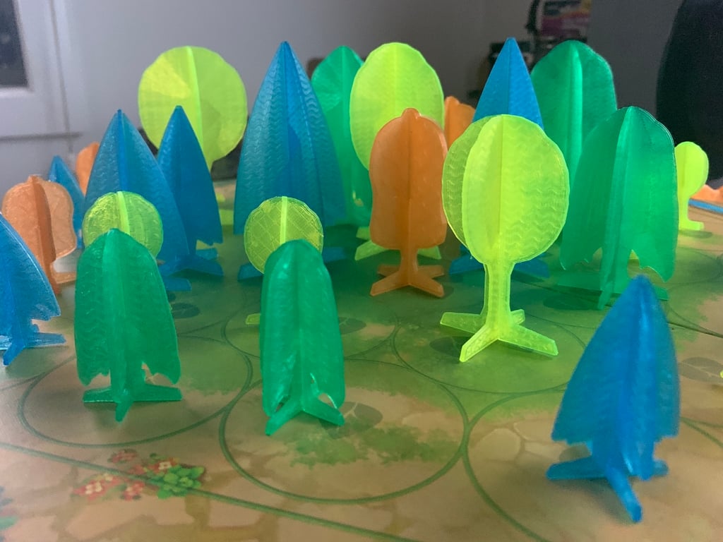 Photosynthesis Boardgame Trees