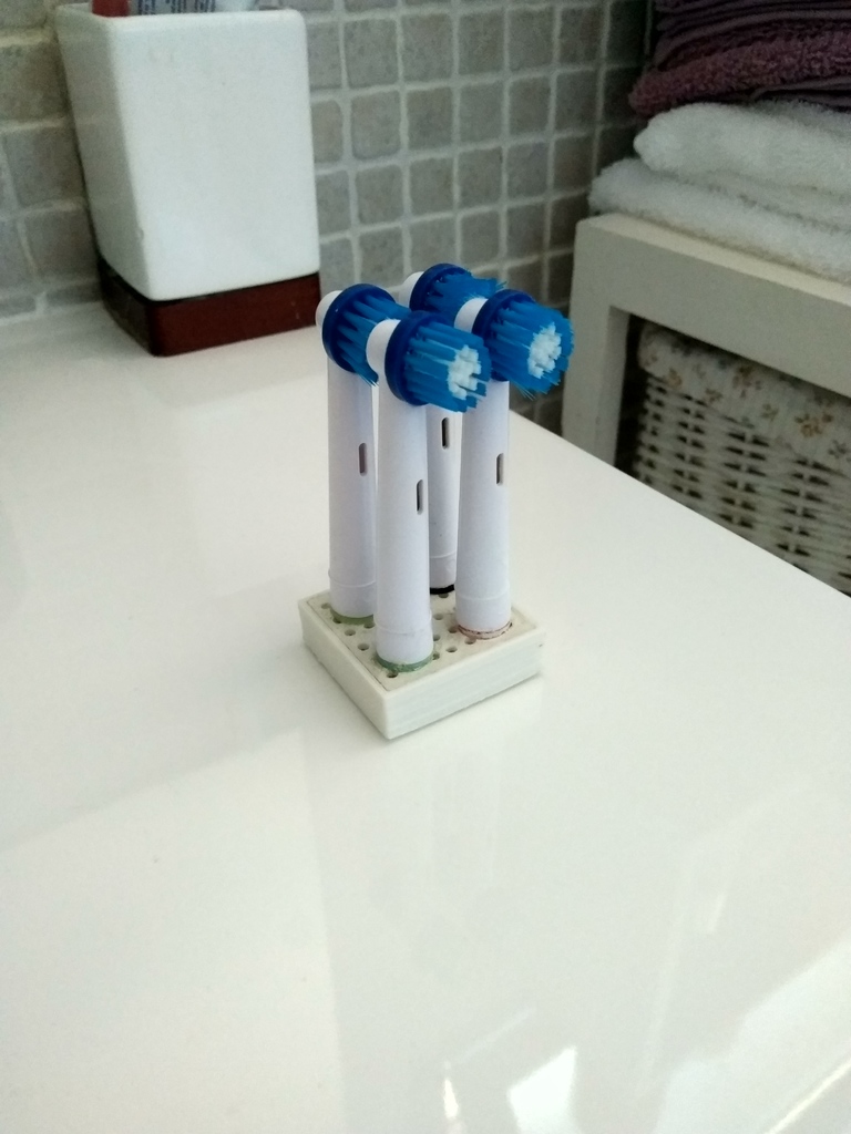 Electric toothbrush caps holder