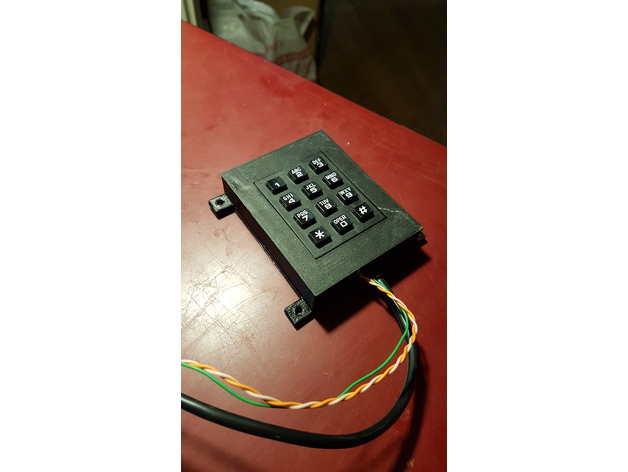 Keypad case for arduino nano