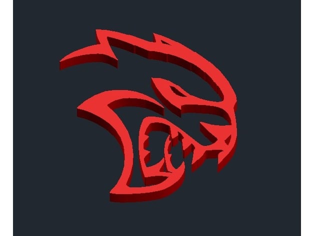 Dodge Hellcat SRT Logo