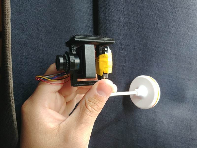 FPV camera and transmitter mount for RC Plane