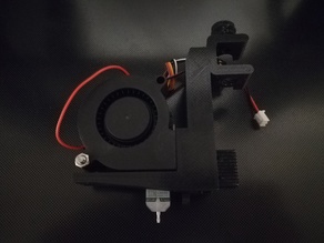 JGAurora A5 combined cooling fan, tube and BLtouch mount Remix