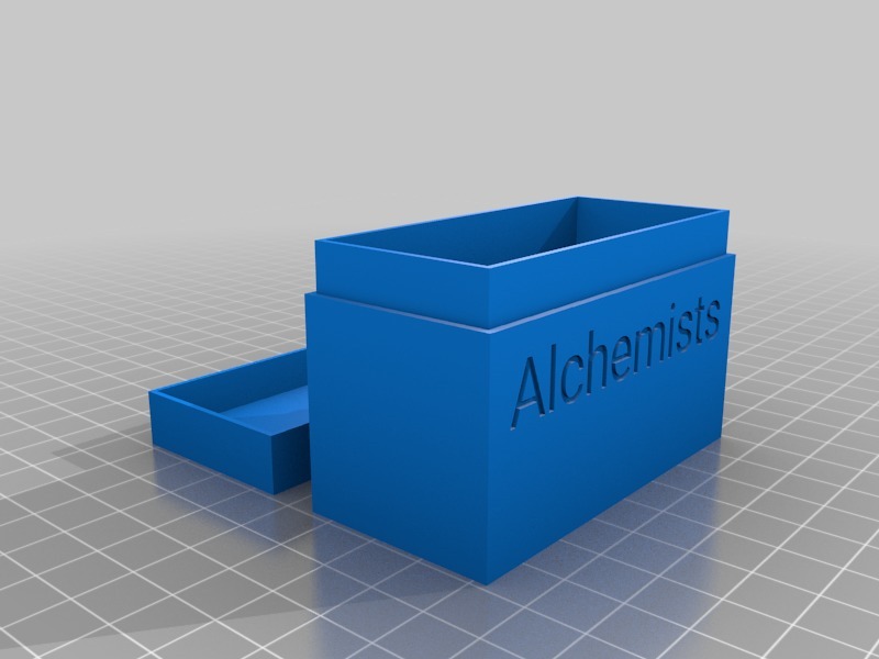 Alchemists box for Mini cards