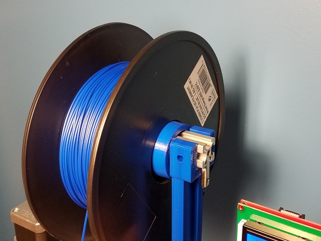 Folger Tech 2020 top filament holder : Re-Mix