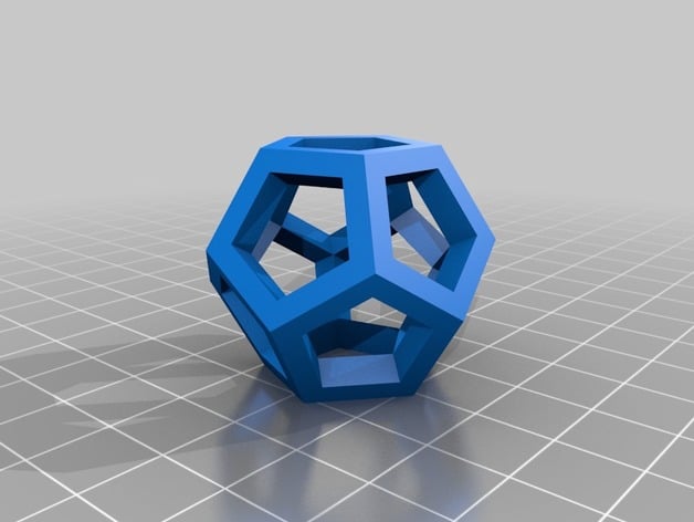 Dodecahedron 3Dimensional Logo
