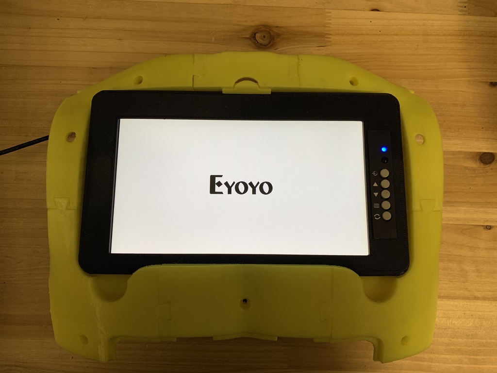InMoov 8" Eyoyo Monitor mount and NUC8BEK mount