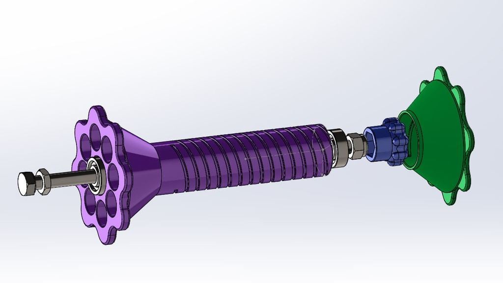 Universal Filament spool holder 140mm for 2Kg spool