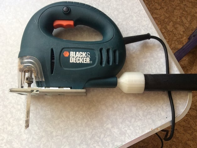 Black&Decker CD301 Vacuum adapter