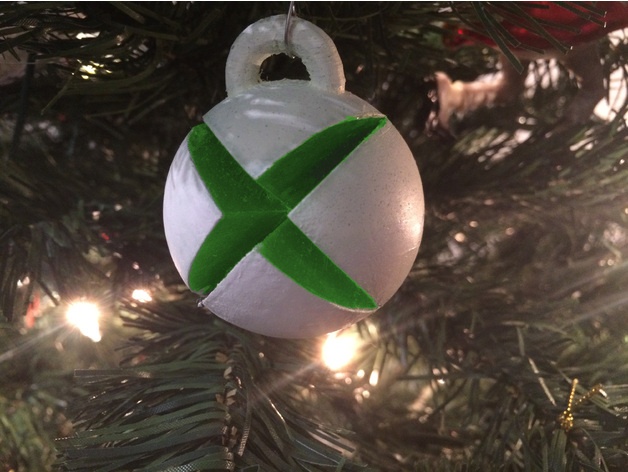  Xbox  Christmas  Ornament by quermann Thingiverse