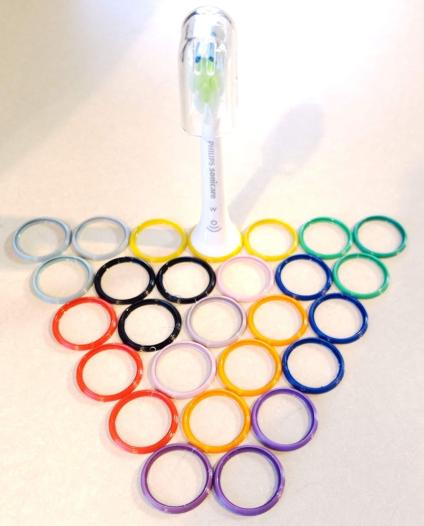 Sonicare Brush Head Color Ring