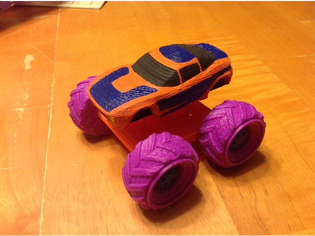 Mini Monster Rally Fighter With Suspension - REMIX