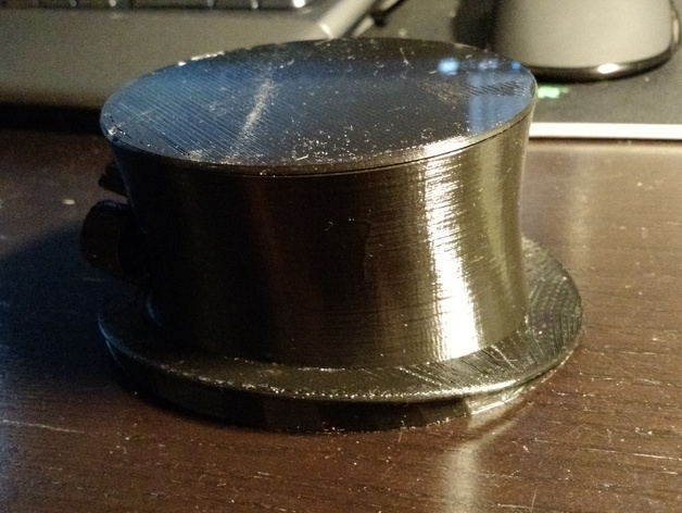Top Hat Box - A top hat with a removable lid.