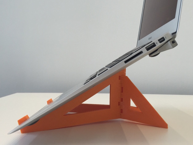 Foldable MacBook Air stand