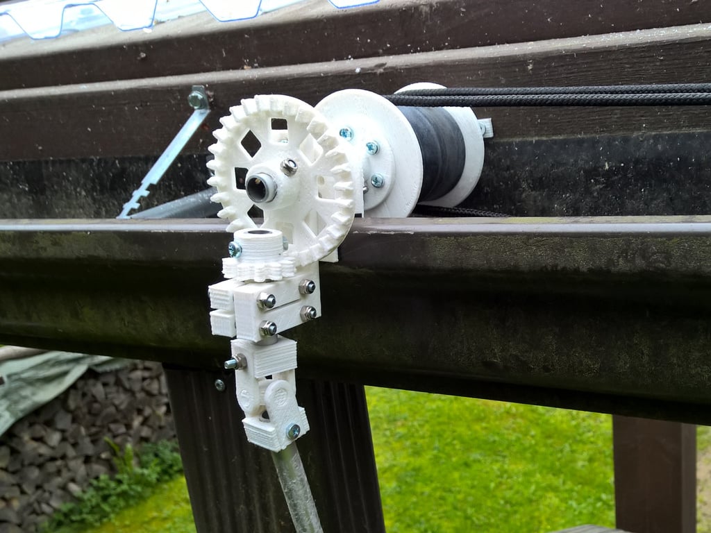 Automatic drainpipe cleaner (no electricity)